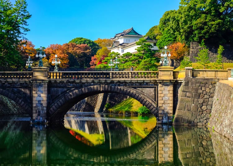 江戸城の名残を感じられる日本のシンボル【皇居】