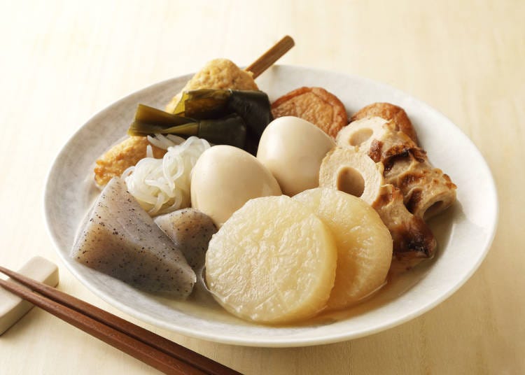 關東煮點餐日文①常見定番食材