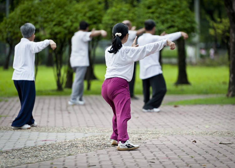 中国ならではの習慣！ 早朝は必ず太極拳（中国/女性/30代）