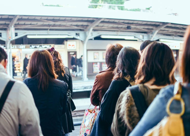 Japanese people take things seriously when they board a train