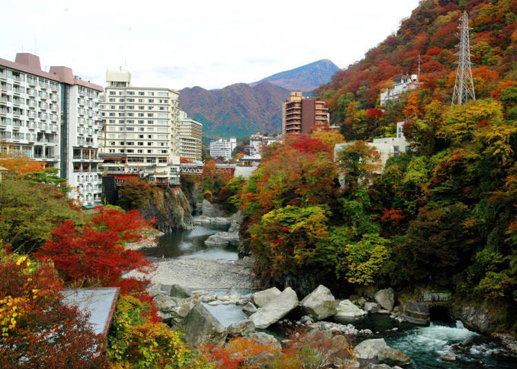 3. Kinugawa Onsen (Future Diary): Located near a popular place of interest Nikko