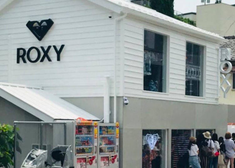 12. ROXY TOKYO: The only ROXY brand store in Japan