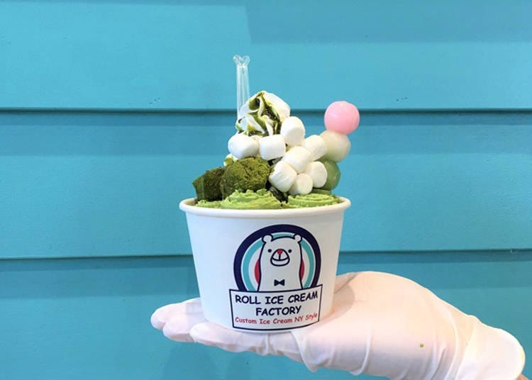 일본 최초의 전문점 ‘롤 아이스크림 팩토리(ROLL ICE CREAM FACTORY)’