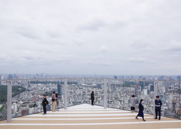 1. SHIBUYA SKY (45-46 Floor Observatory)