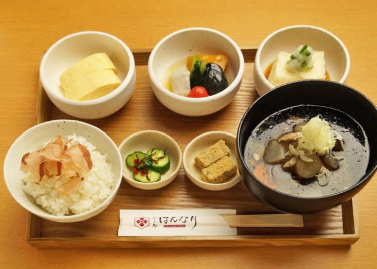 Zen Vegetable Soup meal