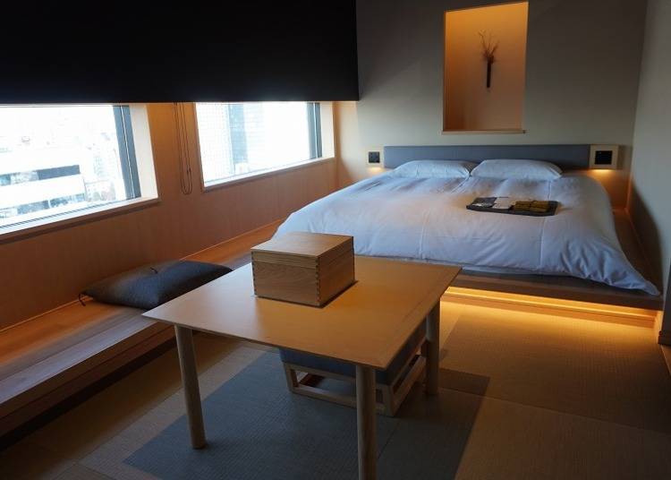 18000-yen for a double room (prices vary with the seasons)