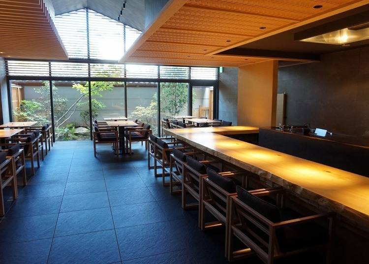 Enjoy masterfully prepared dishes at Onsen Ryokan Yuen Shinjuku's restaurant