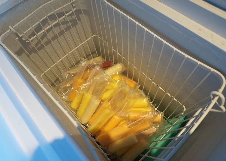 冰棒的口味也可以任選