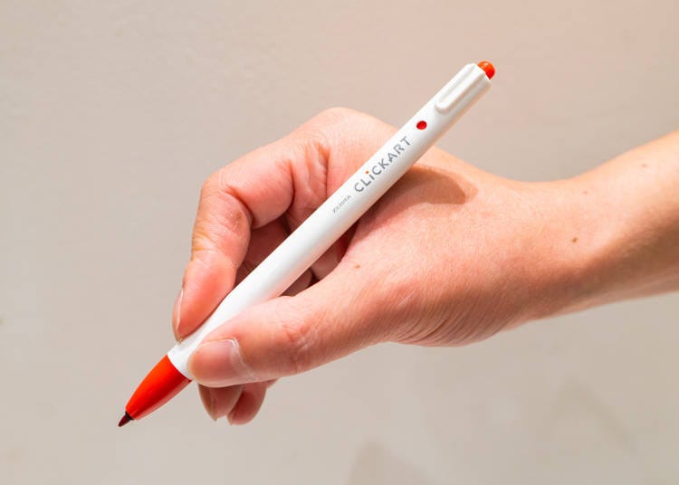 Because it is a knock pen, you can begin writing as soon as you like