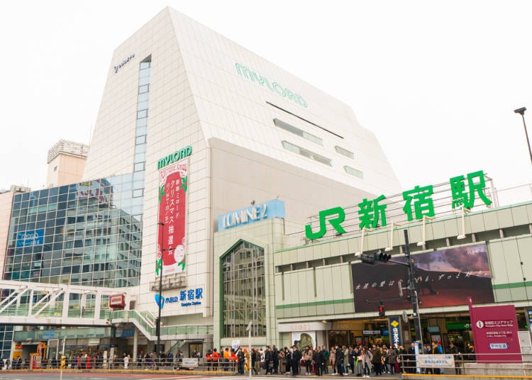 新宿ミロードロフトへの行き方は？