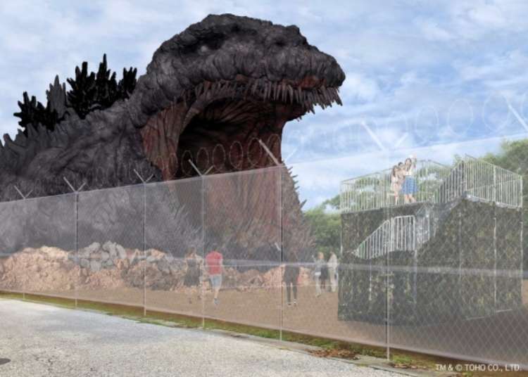 Massive 120-meter Godzilla statue being built as part of Japanese theme park’s newest attraction