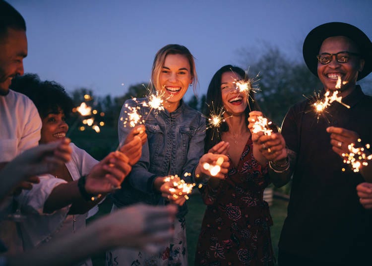 1. Sparklers on the beach (Malaysia/woman/30s)