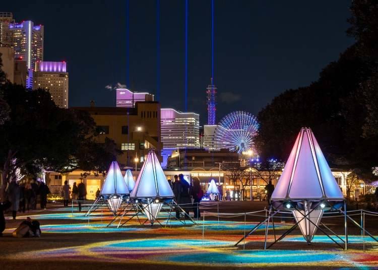 Yamashita Park (last year's scene)