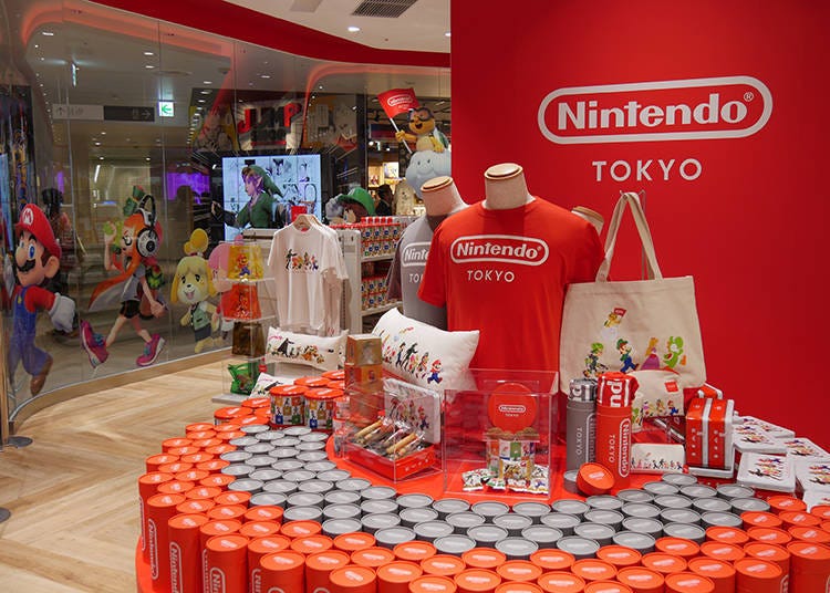 「Nintendo TOKYO」販售許多日本限定的獨家商品