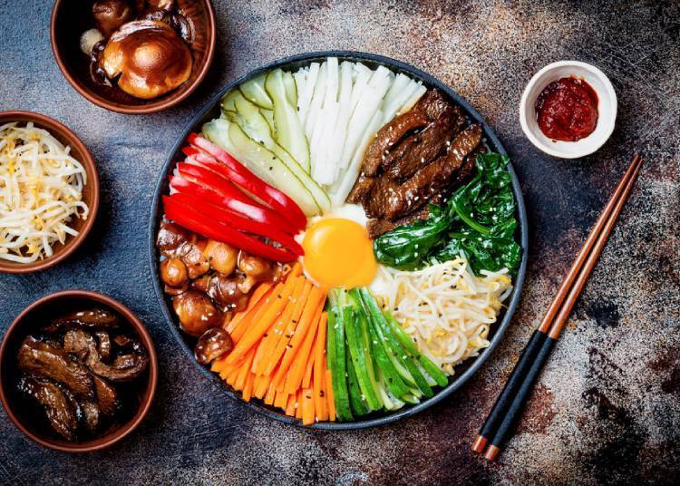 여러 가지 채소와 밥이 만든 건강식, 비빔밥도 각자 스타일 대로!