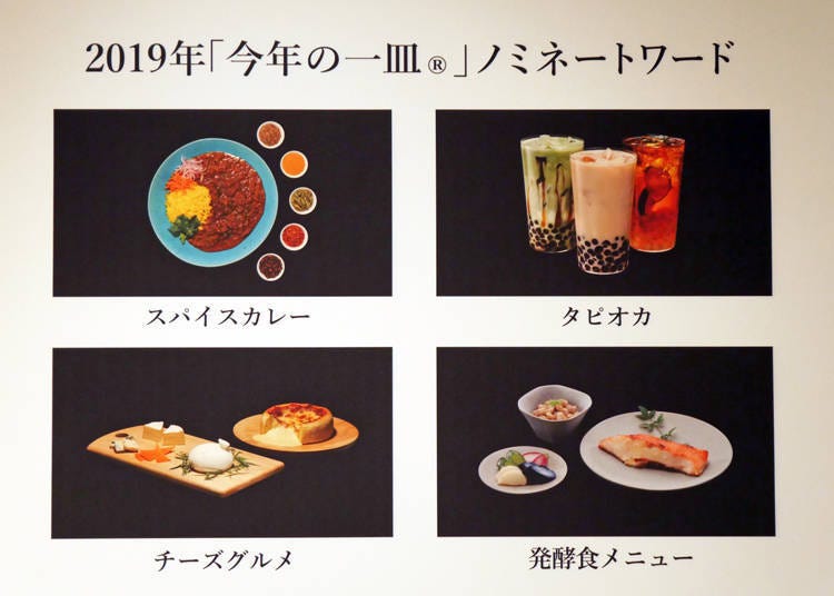 2019's Nominees: Spice Curry, Tapioca, Cheese Gourmet Dishes, Fermented Food Dishes
