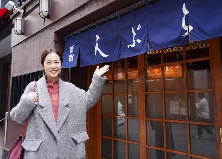 OLD Shinjuku, Spot 2: Tempura Shinjuku Tsunahachi—A long-established restaurant that prides itself on using fresh ingredients