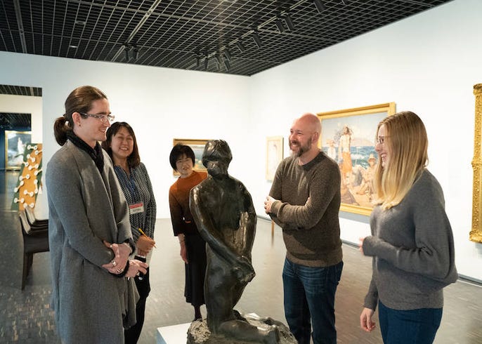 近代美術を身近に感じよう Momatで Let S Talk Art 体験レポート Live Japan 日本の旅行 観光 体験ガイド