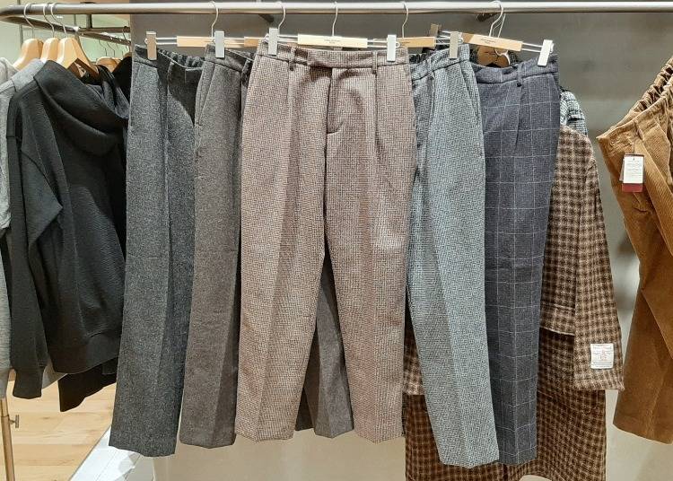 尾州羊毛呢西裝褲（定價12500日圓）