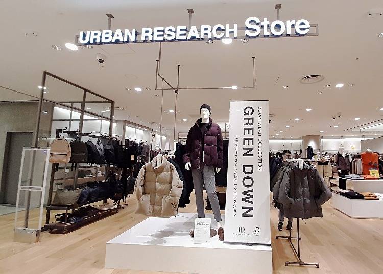 感謝採訪協助：URBAN RESEARCH Store PARCO ya上野店