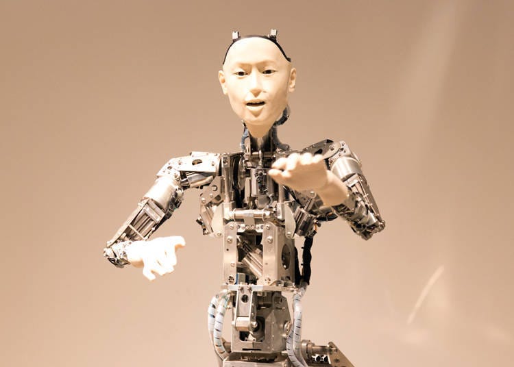適合親子同樂的台場景點⑦體驗世界最先端的仿生機器人