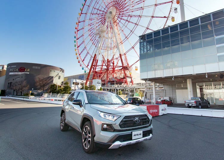 Test Driving Latest Toyota Vehicles at the Ride One Station
