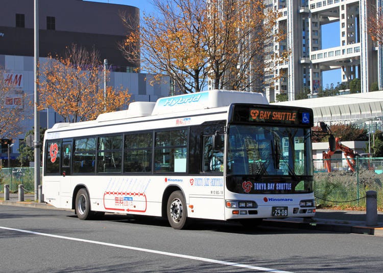 免費玩台場靠東京Bay Shuttle就對了！