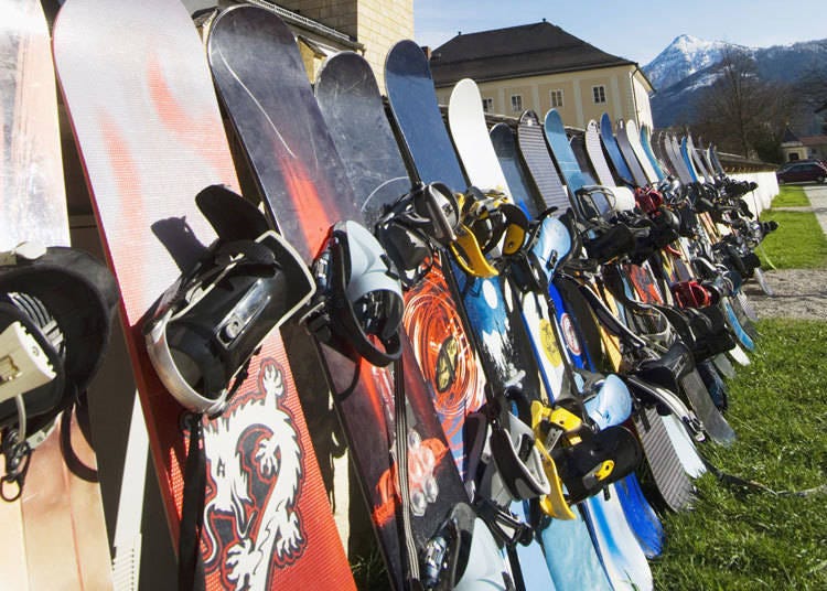 滑雪裝備②認識單板滑雪板的種類！