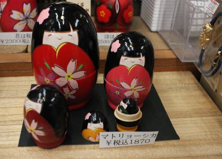 Kokeshi Dolls at Shizuoka-ya