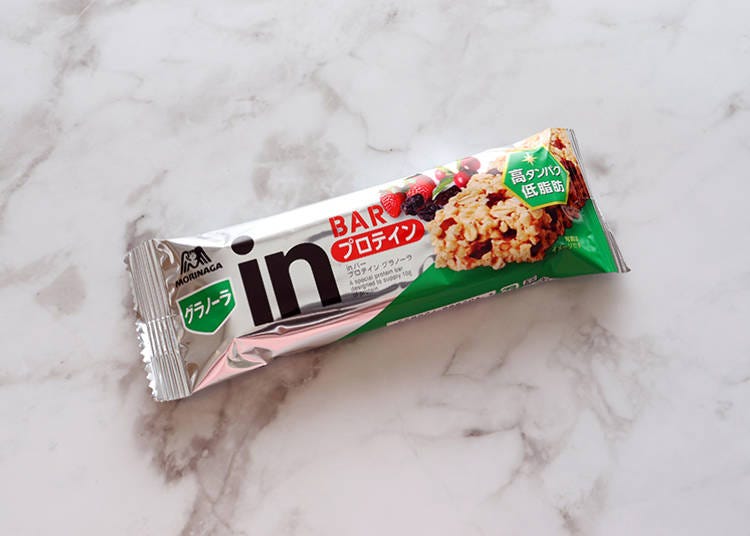 午後のおやつにもぴったり！「inバープロテイン グラノーラ」