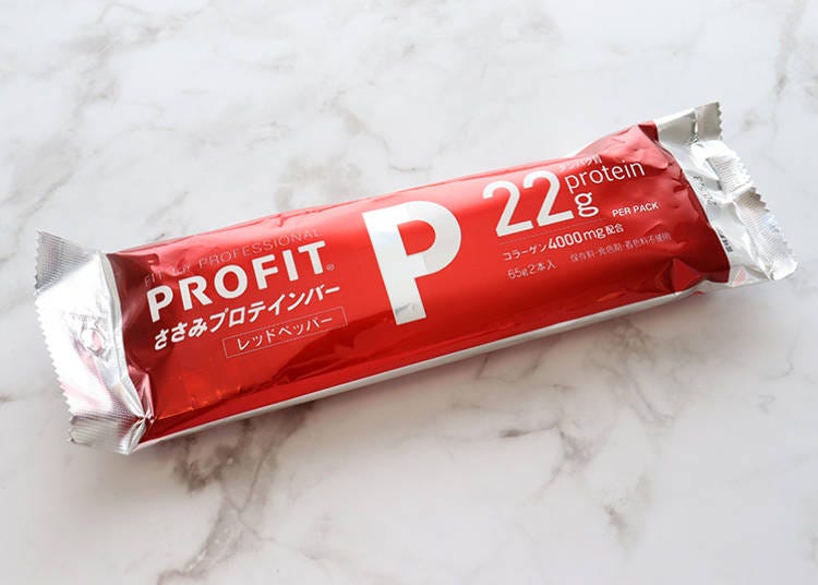 良質な鶏ささみをバータイプで摂取！「PROFIT プロフィット ささみプロテインバー」