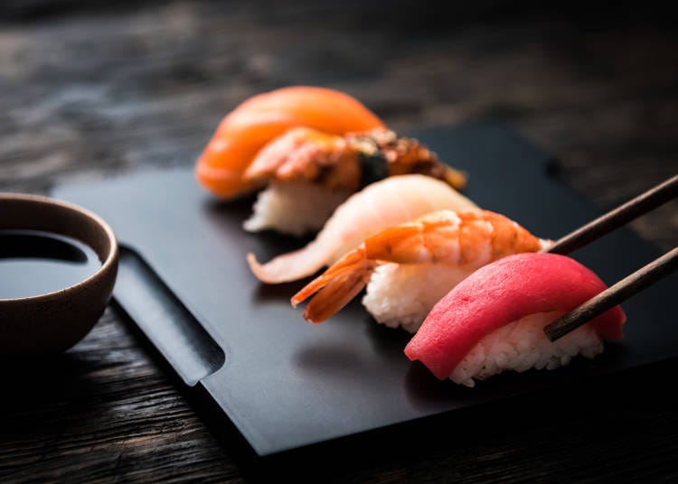 "Japanese people take delicious sushi for granted!"