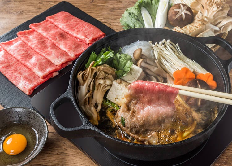 "I would definitely recommend sukiyaki"