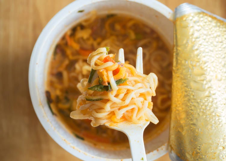 気軽に食べられておいしい。コンビニオリジナルのラーメン