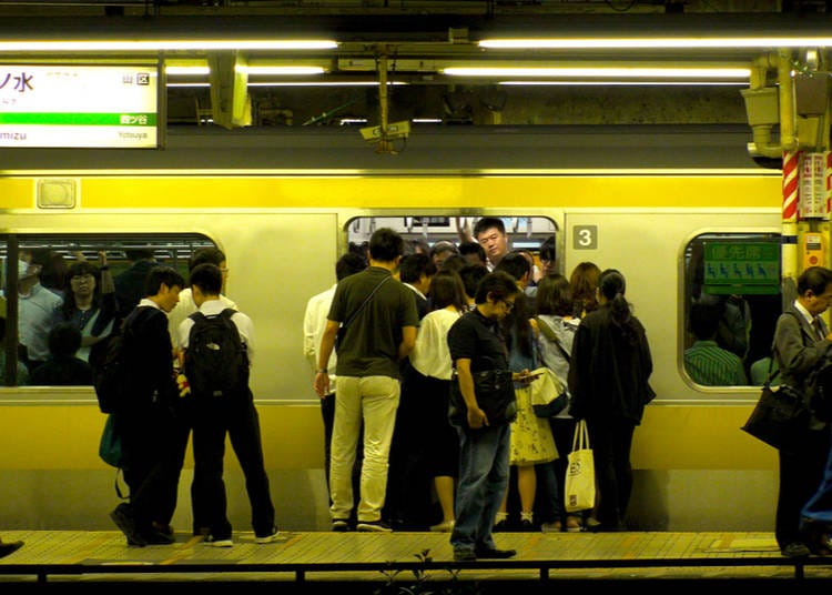 Trains get very crowded in Tokyo especially! (Image credit: StreetVJ / Shutterstock.com)