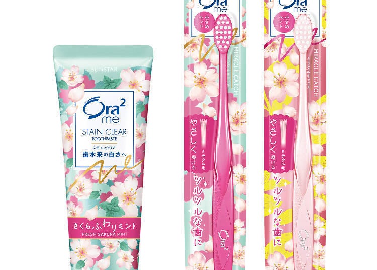 Who wants to try the "sakura mint" flavor? Ora2me Whitening Toothpaste