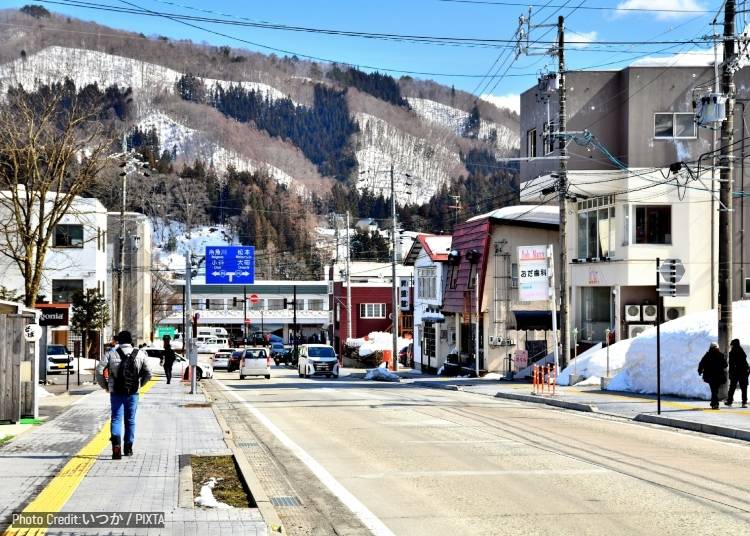 (Area around Hakuba Station)