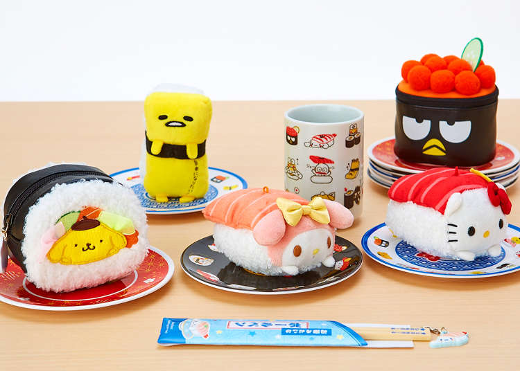 New! Japan Characters Turned Into “Sanrio Sushi” That’s Too Cute to Be Eaten!