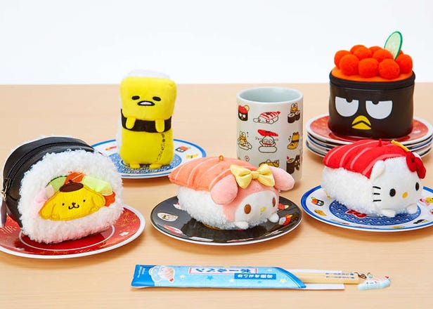 New! Japan Characters Turned Into “Sanrio Sushi” That’s Too Cute to Be Eaten!