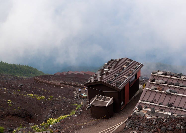 No Tents or Camping on Mt. Fuji: Stay in a Mountain Hut