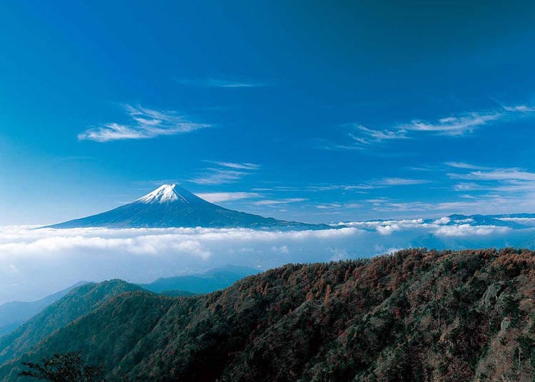 「三ツ峠山」　画像参考元：株式会社サンニチ印刷