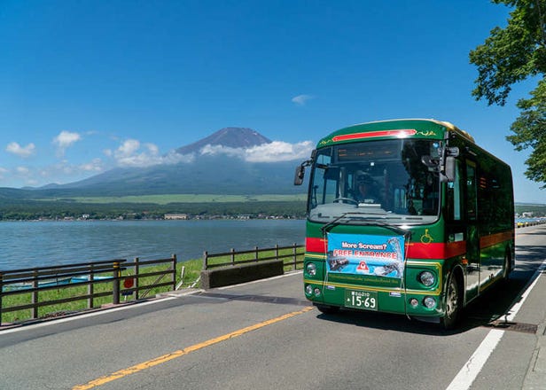 「富士五湖護照」無限搭乘超划算！搭巴士也能爽玩富士山