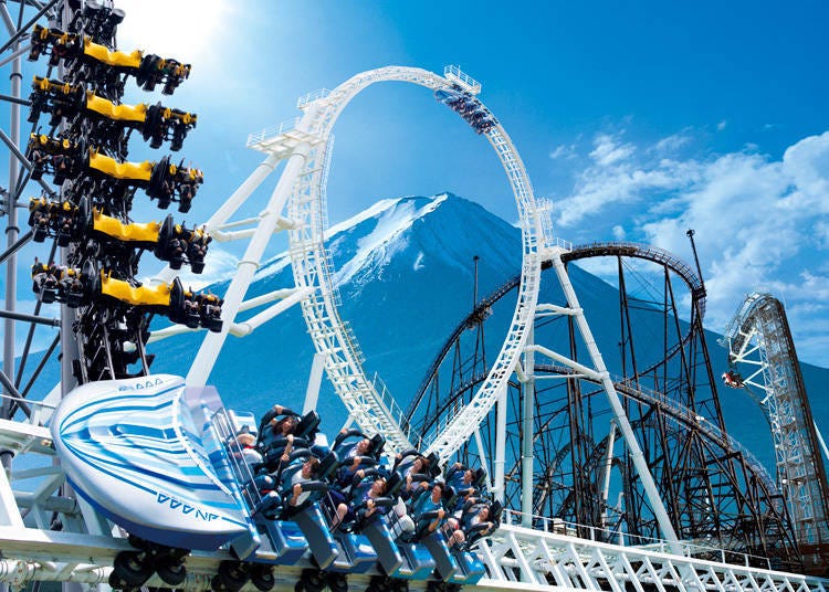 Four bloodcurdling roller coasters of Fuji-Q Highland that set new world records!
