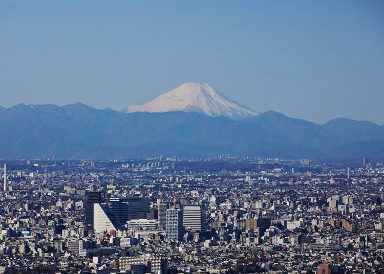 从东京也能看见富士山的景点3. 创新体感型展望台「SKY CIRCUS Sunshine 60展望台」