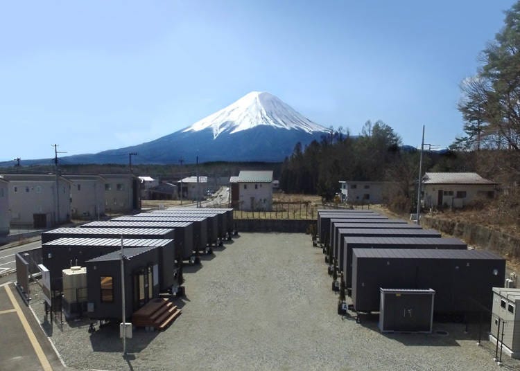 3. Tourist Villa Kawaguchiko: Your own private tiny house near Mount Fuji!