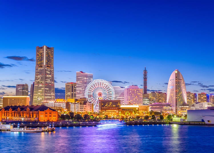 Two stadiums in the sports town of Yokohama