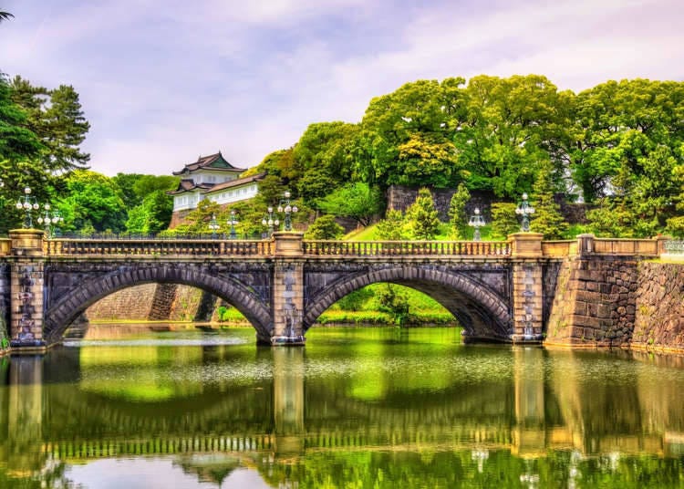 日本武道館周邊推薦景點① 四處都是看點的「皇居」