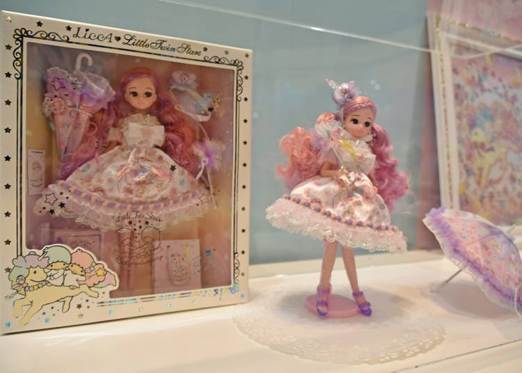 リカちゃんとコラボした「LiccA スタイリッシュドールコレクション Little Twin Stars Anniversary Style」（希望小売価格1万4000円・税別）。2020年2月3日予約受付開始、6月発売予定
