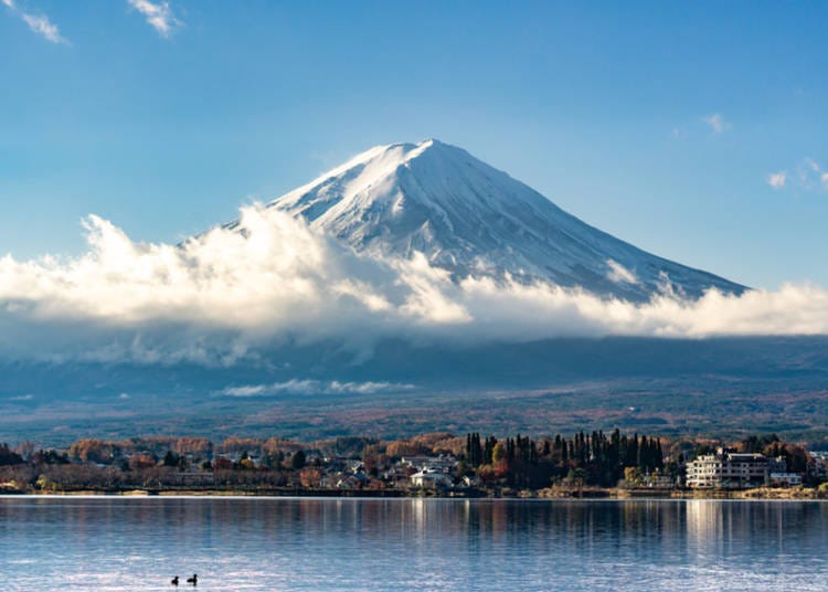 4. Scott from California recommends Lake Kawaguchi with Mt. Fuji View