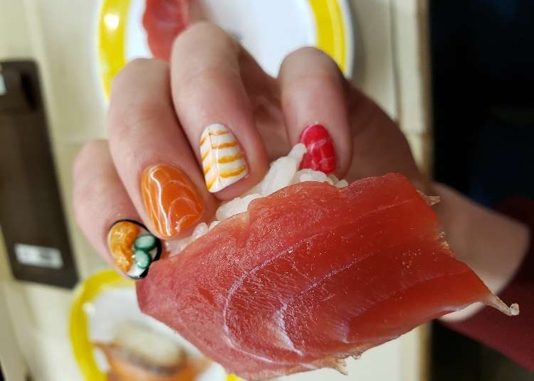 That's One Way to Take Your Favorite Dish Home! Sushi Nails in Shibuya
